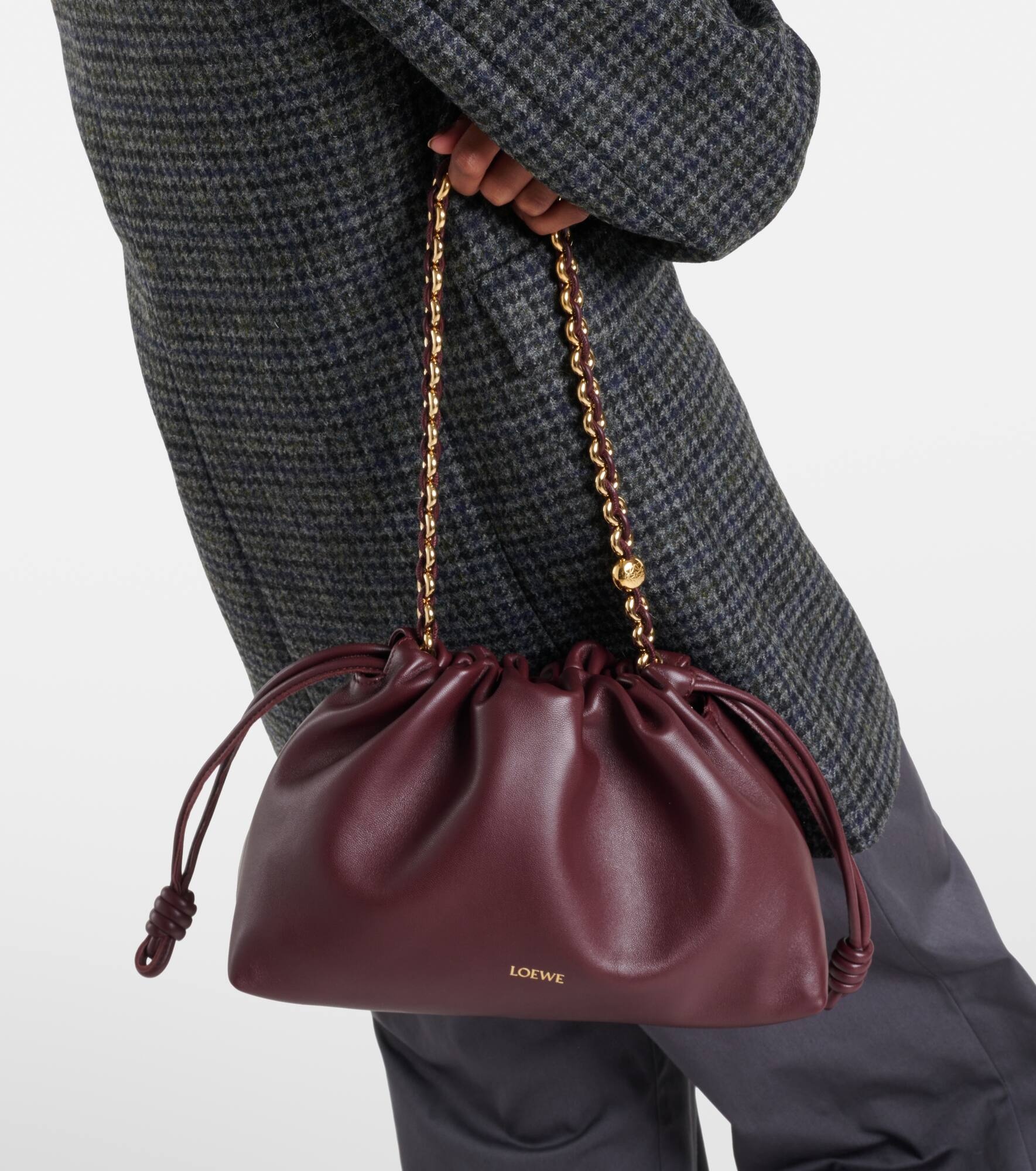 Flamenco Small leather clutch - 2