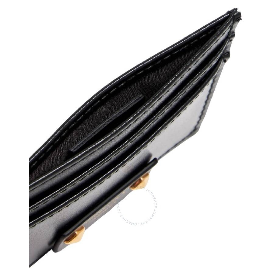 Jimmy Choo Embossed Logo Leather Card Case - 4