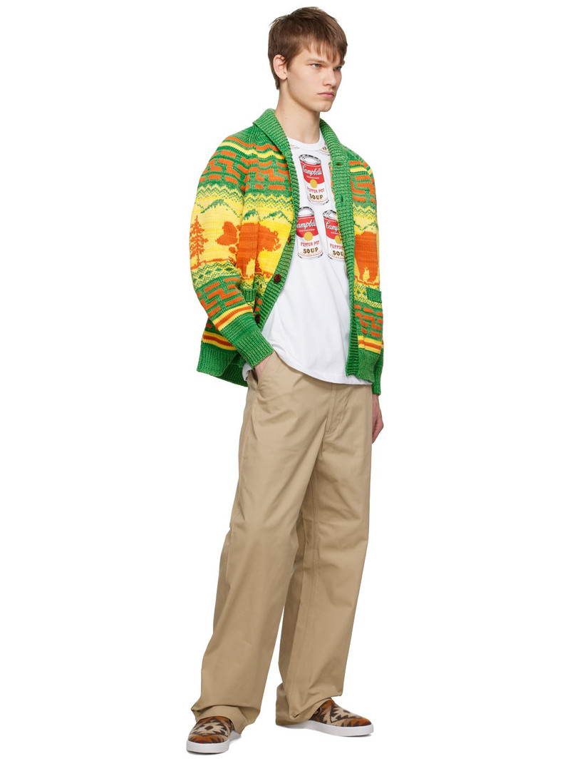 Junya Watanabe MAN White Graphic T-Shirt outlook