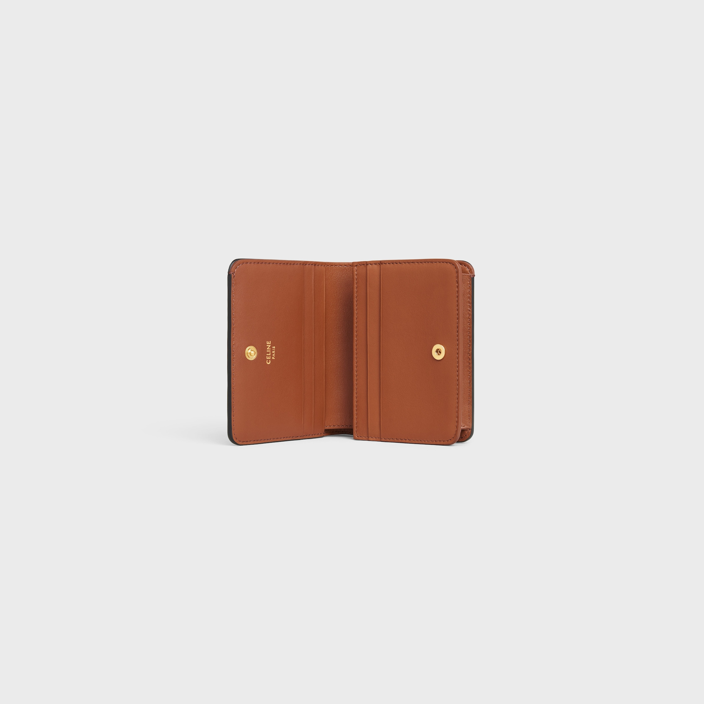TRIOMPHE COMPACT WALLET in Triomphe Canvas - 4