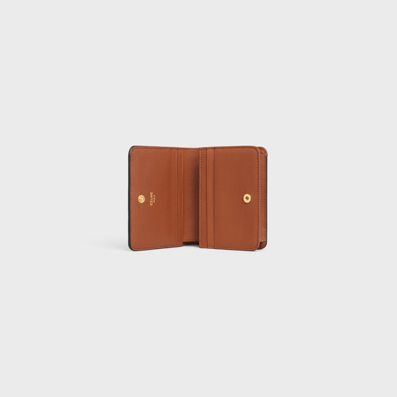TRIOMPHE COMPACT WALLET in Triomphe Canvas 4