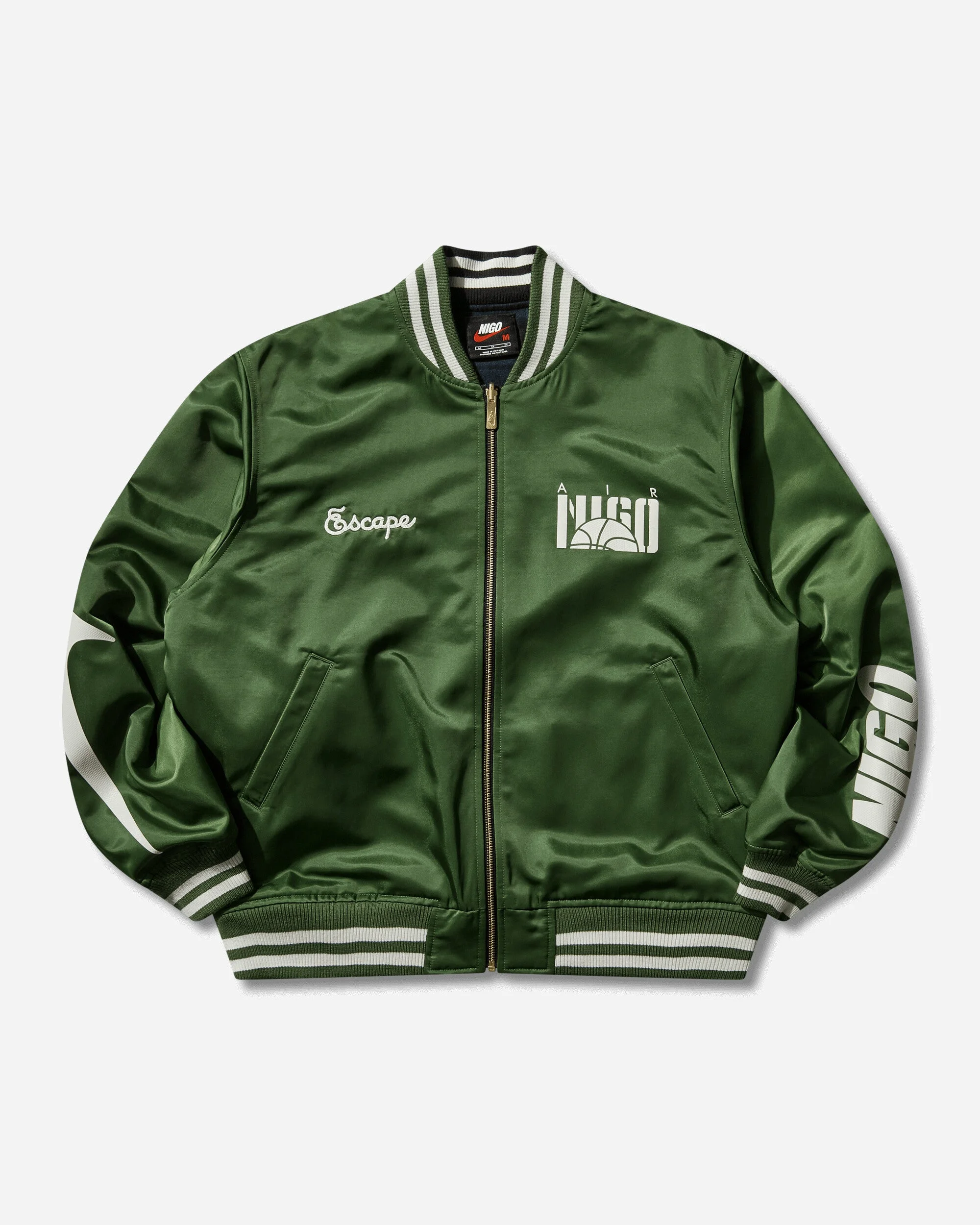 Men's NIGO Souvenir Jacket Forest Green / Black - 1