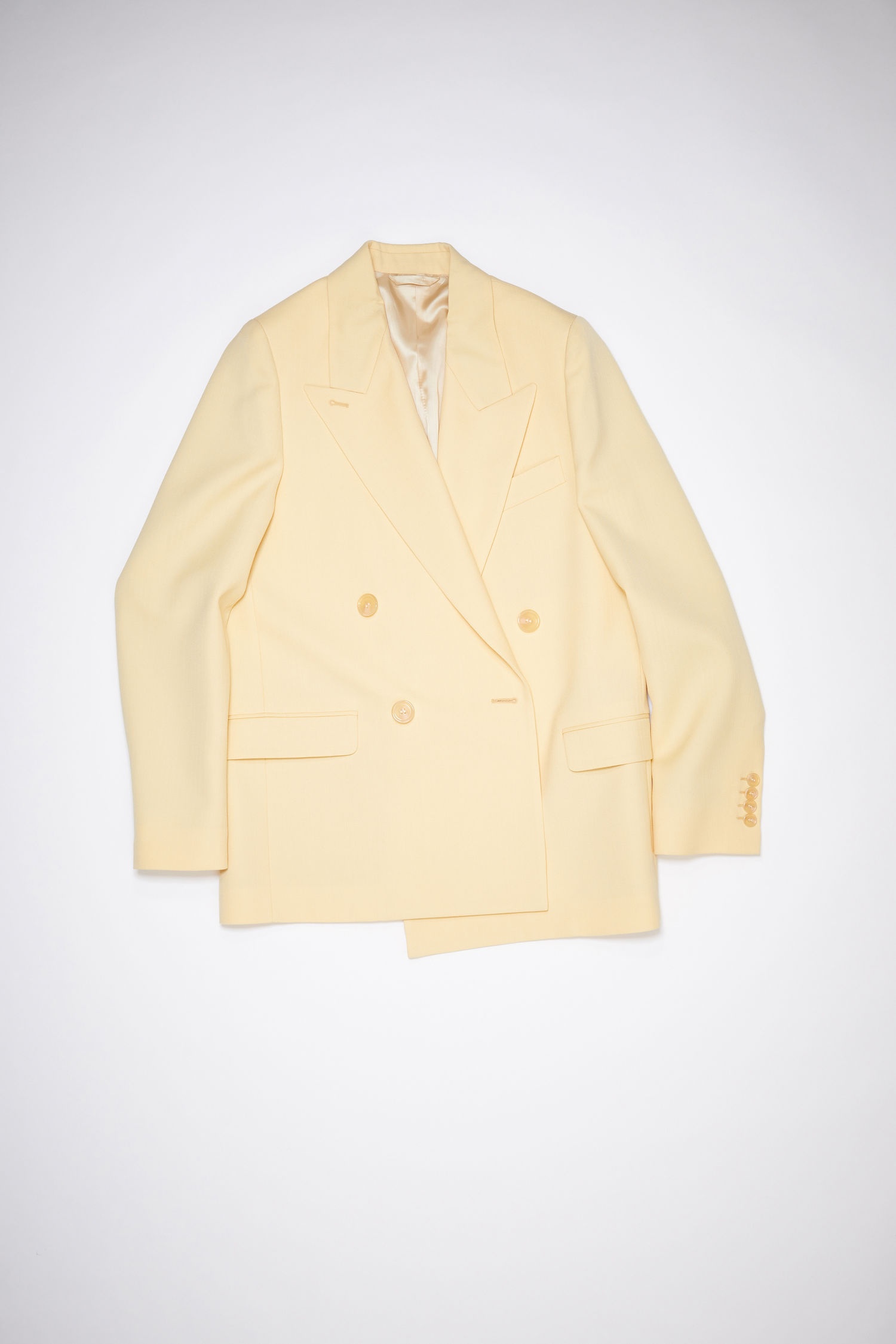 Tailored suit jacket - Vanilla yellow - 5