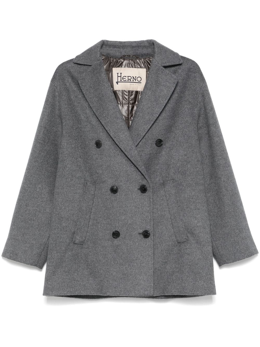 virgin wool peacoat - 1