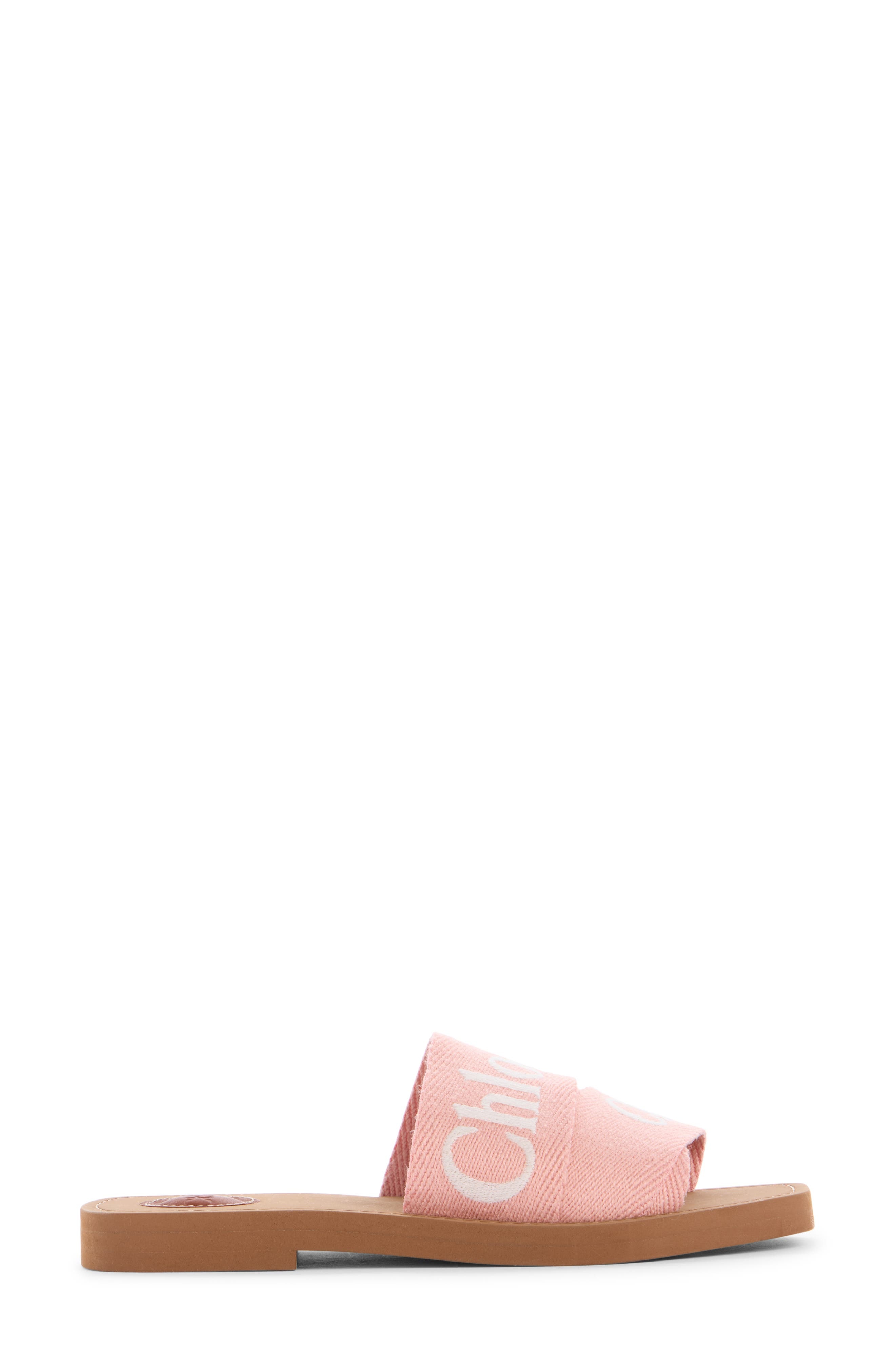 Chloé Woody Slide Sandal in Light Rosewood at Nordstrom - 3