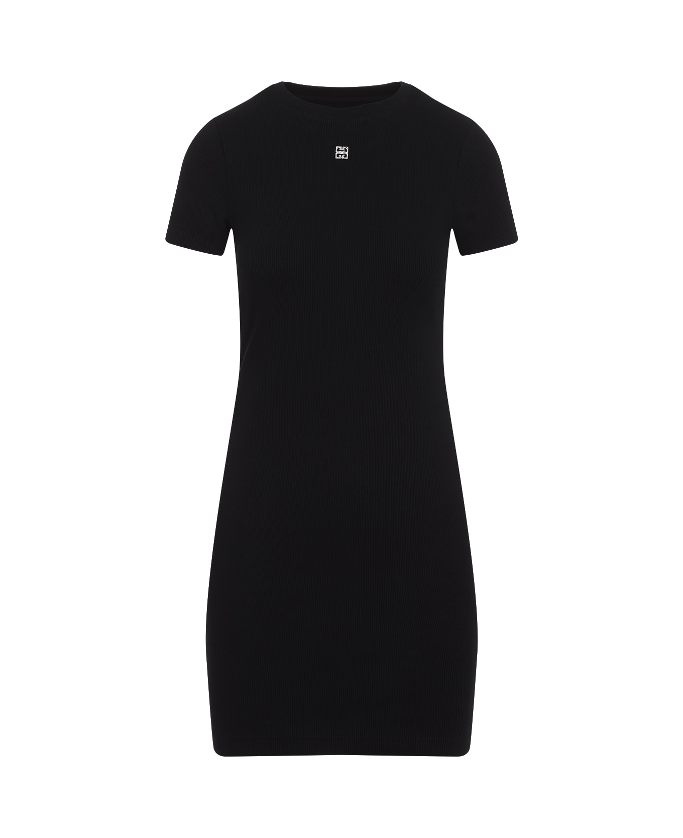 4g Short Sleeves Rib Tank Dress - 2