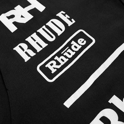 Rhude Rhude Racing Logo Hawaiian Shirt outlook