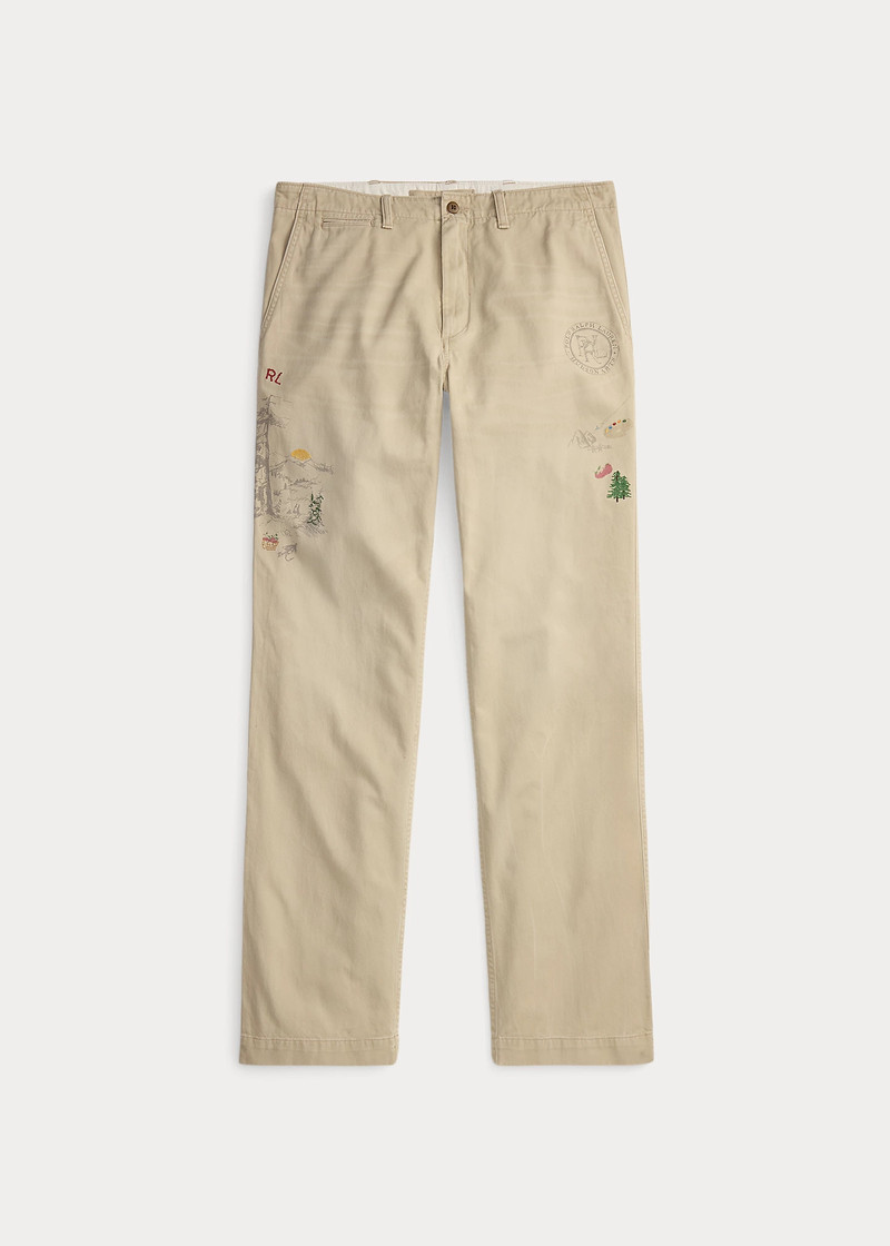 Bedford Straight Fit Graphic Pant 1