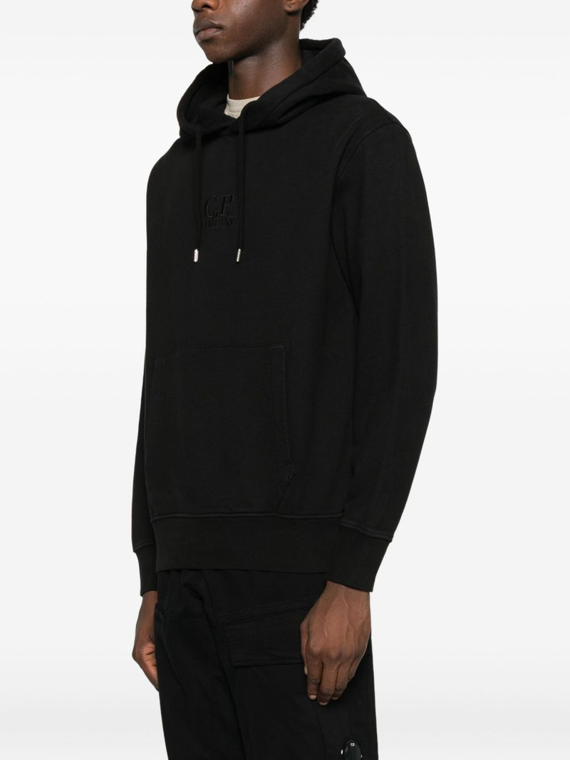 logo-embroidered hoodie 3