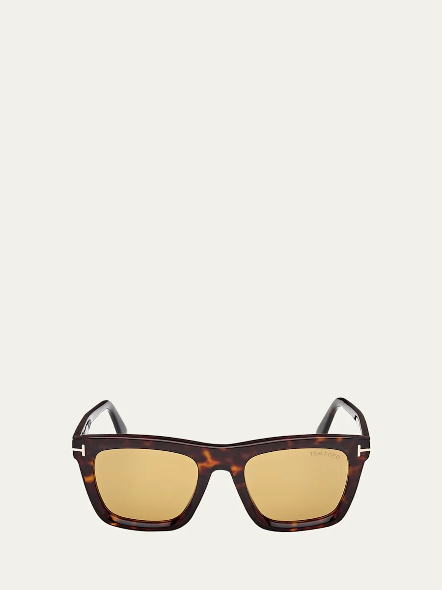 Men's Lelio Acetate Square Sunglasses - 1