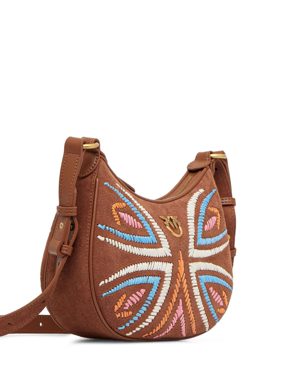 embroidered-embellishments cross body bag - 3