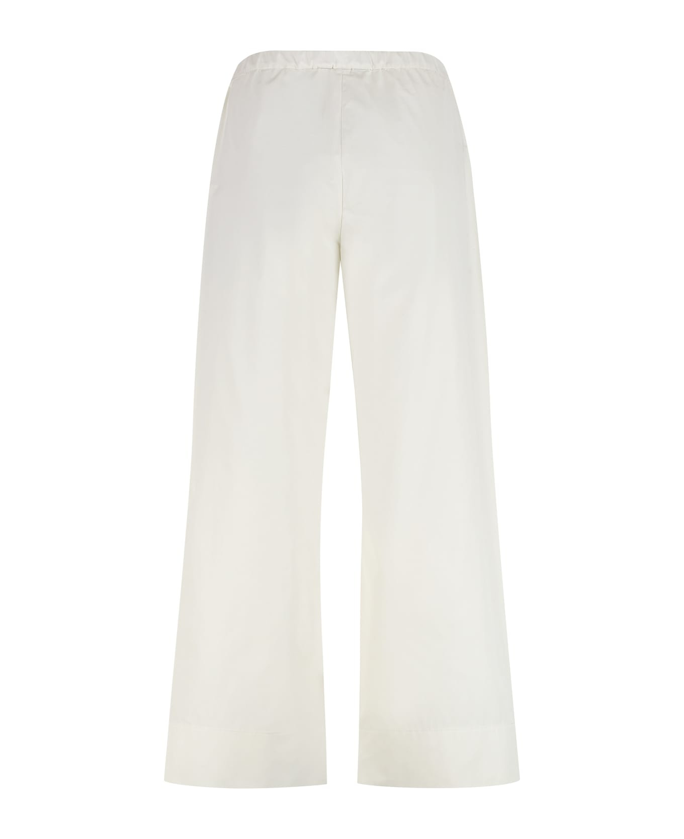 Argento Poplin Cotton Trousers - 2