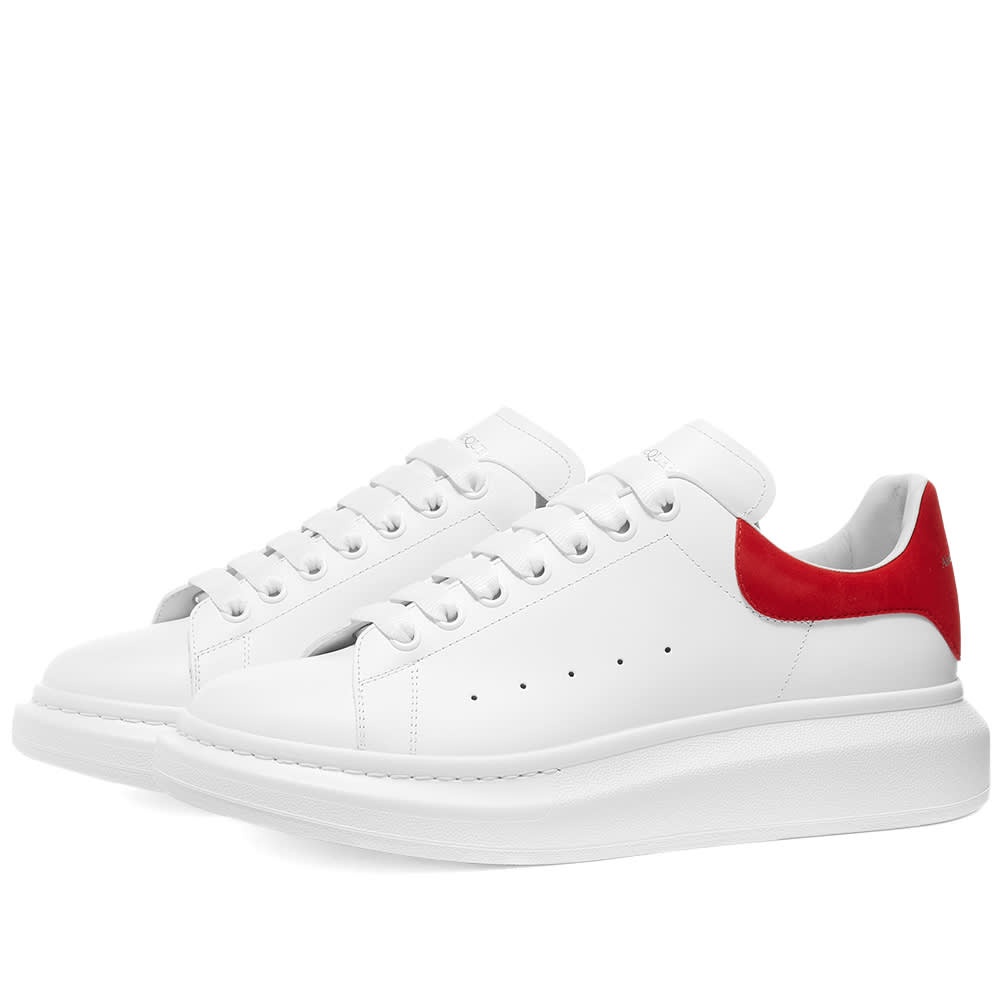 Alexander McQueen Heel Tab Wedge Sole Sneaker - 1