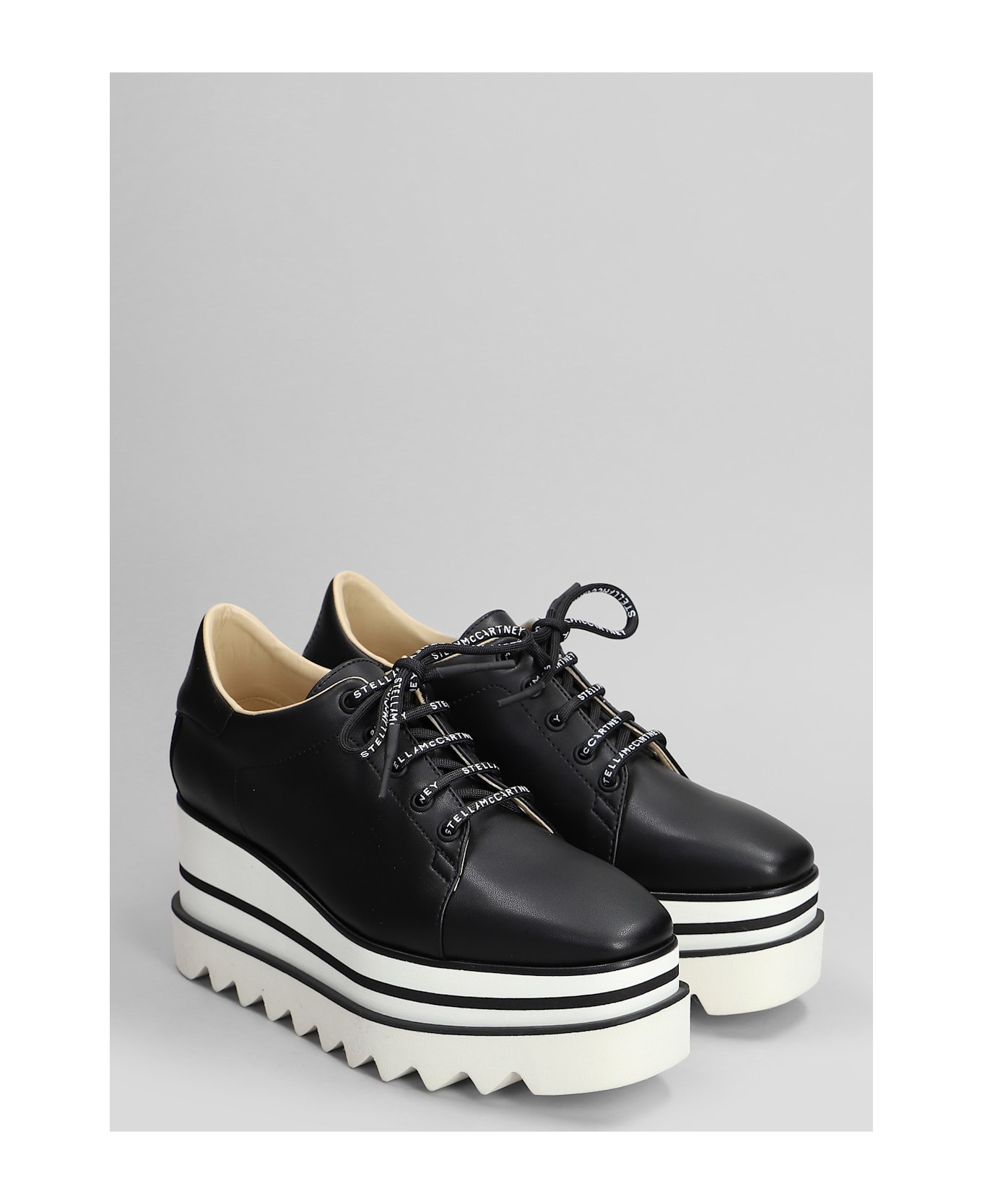 Sneakelyse Sneakers In Black Polyuretan - 2