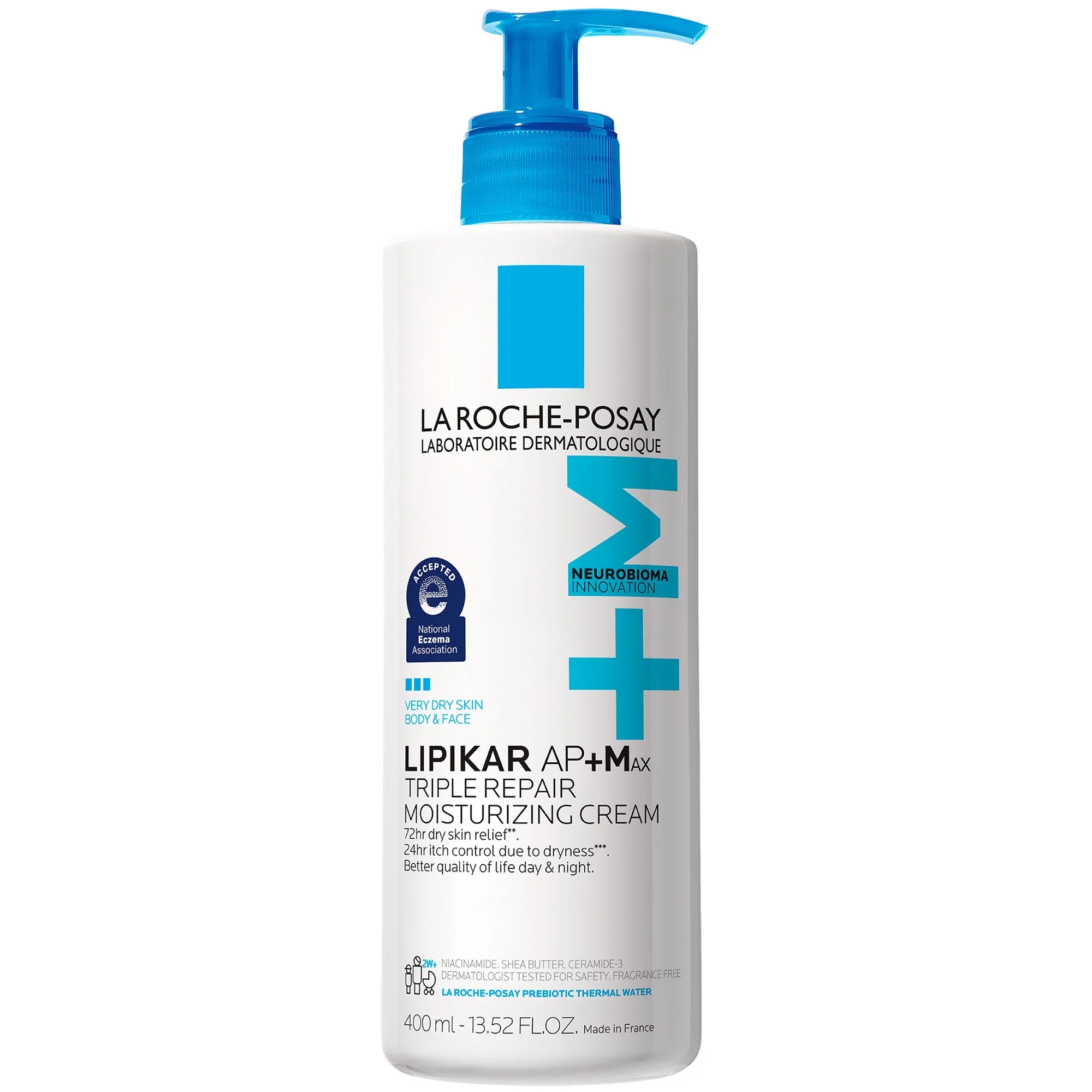 La Roche-Posay Lipikar AP+MAX Triple Repair Moisturizing Cream (13.52 fl. oz.) - 1