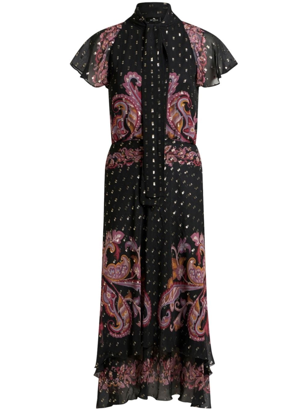silk dress - 1