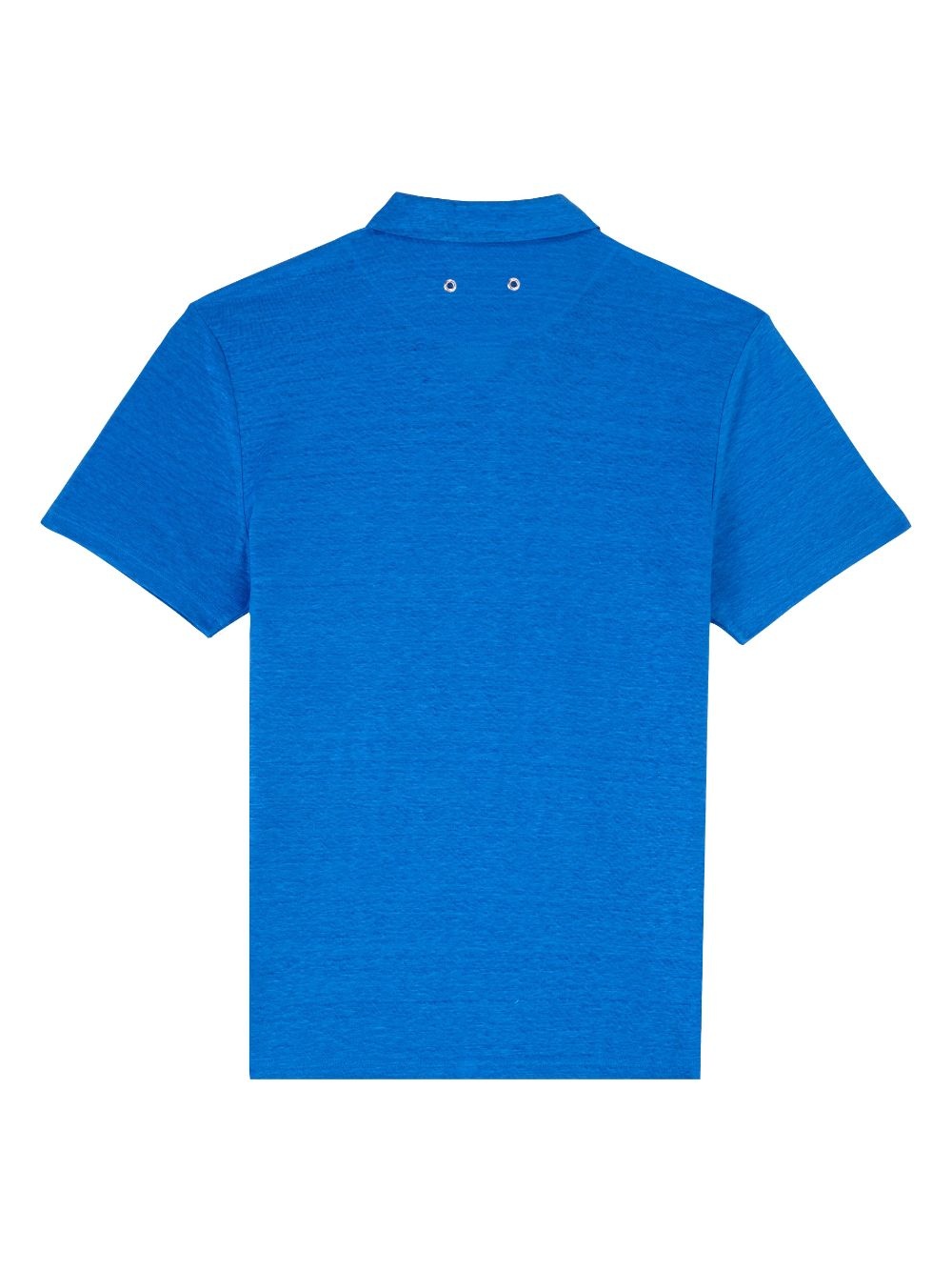 Pyramid linen polo shirt - 4