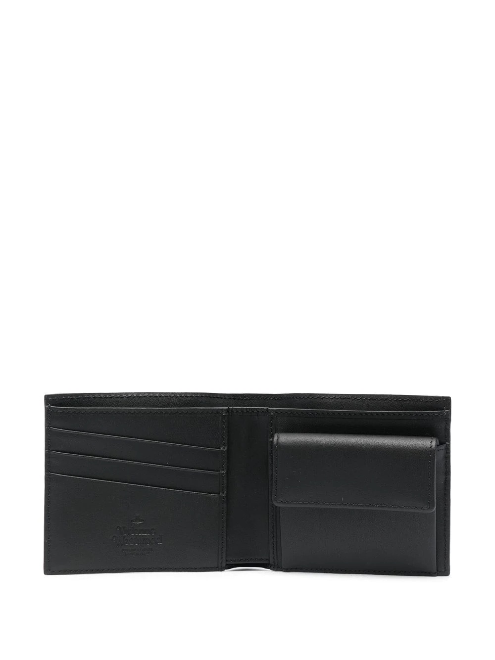 Orb-plaque bi-fold wallet - 3