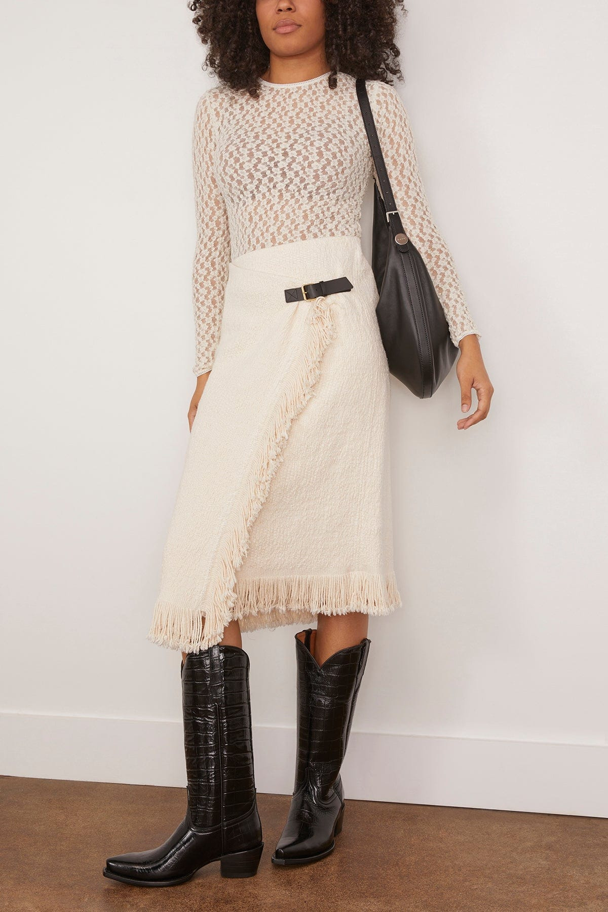 Gaelle Blouse in Ecru - 2