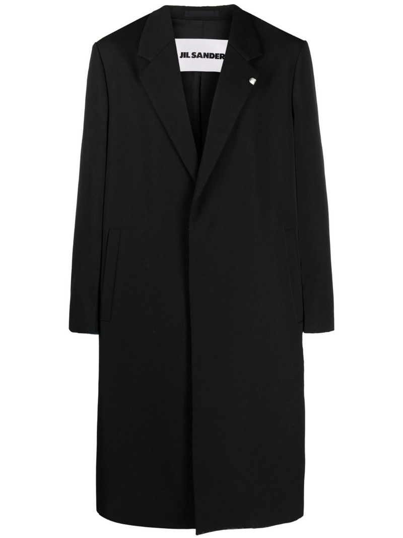 single-breasted wool coat 1