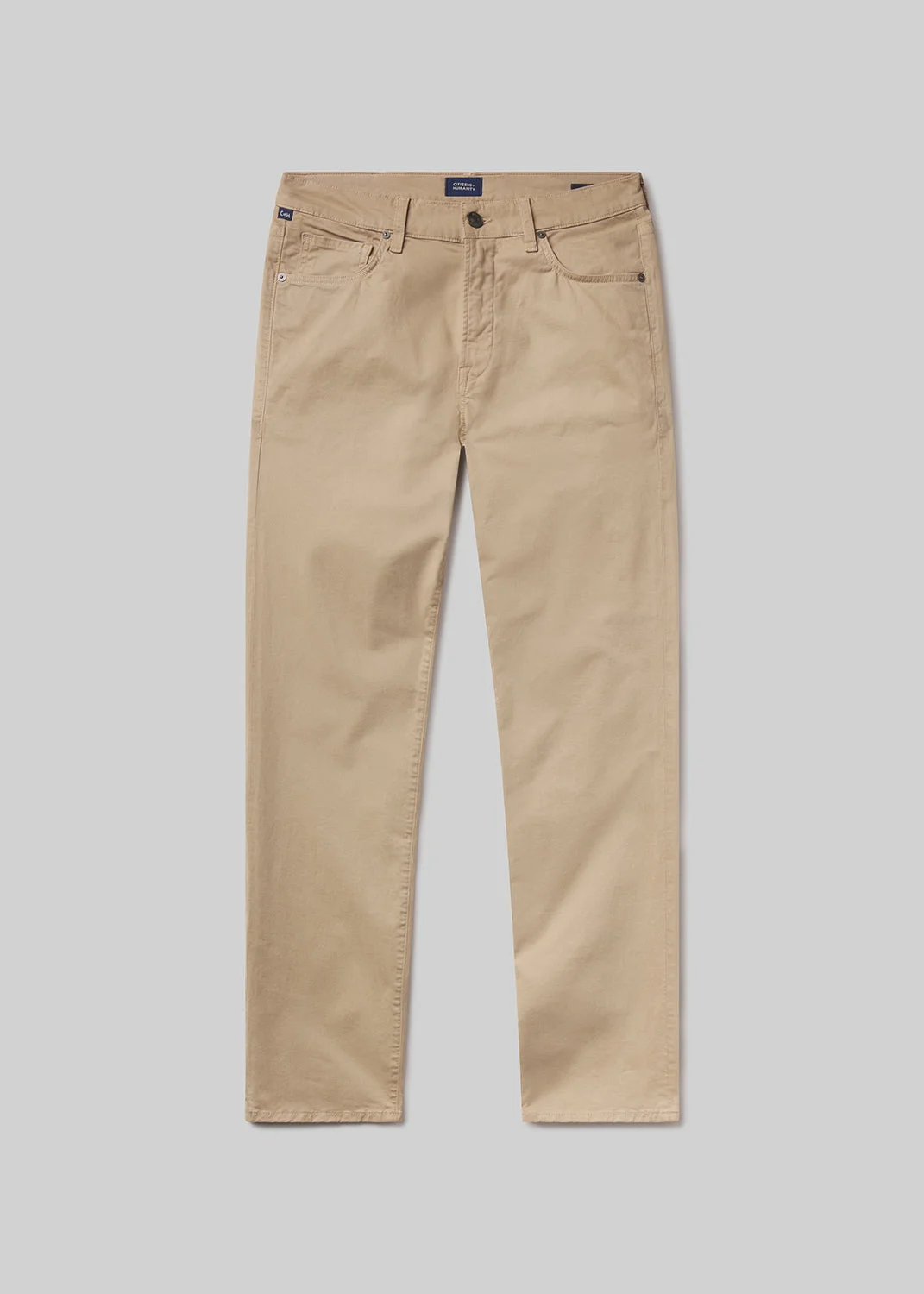 Gage Slim Straight Cashmere Touch Sateen In Catalina - 1