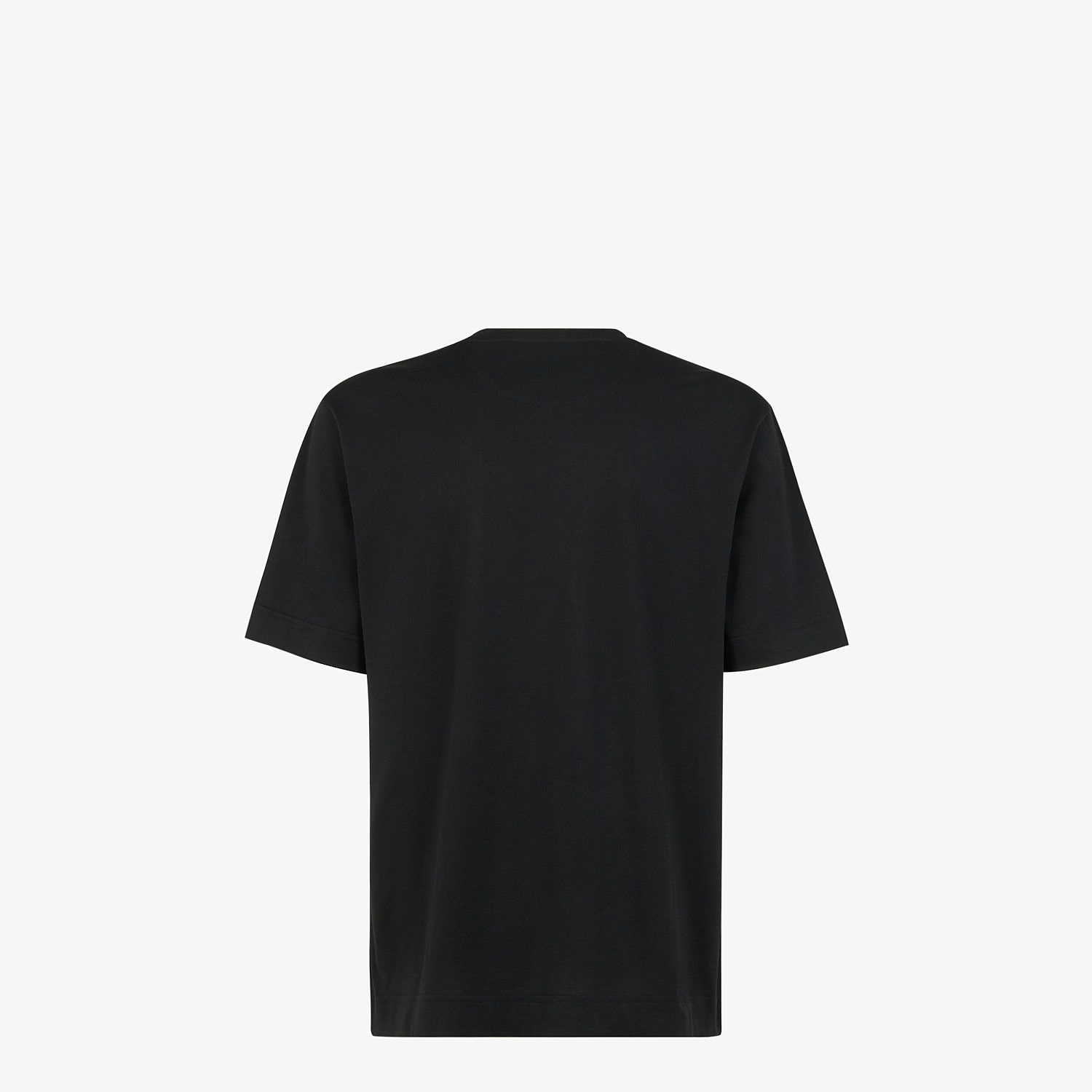 Black cotton T-shirt - 2