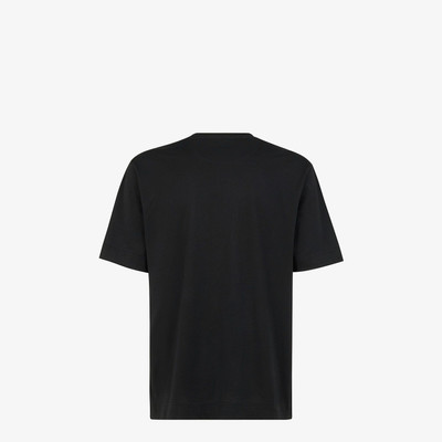 FENDI Black cotton T-shirt outlook