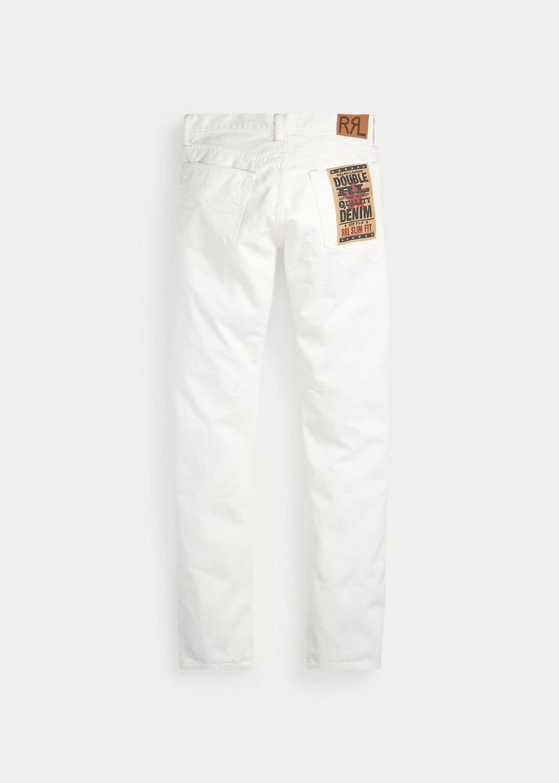 RRL by Ralph Lauren Slim Fit Whitestone Jean outlook