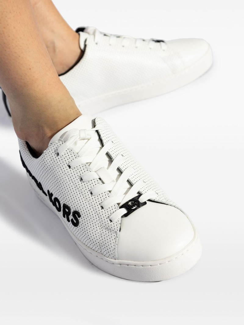 logo-embroidered sneakers 5