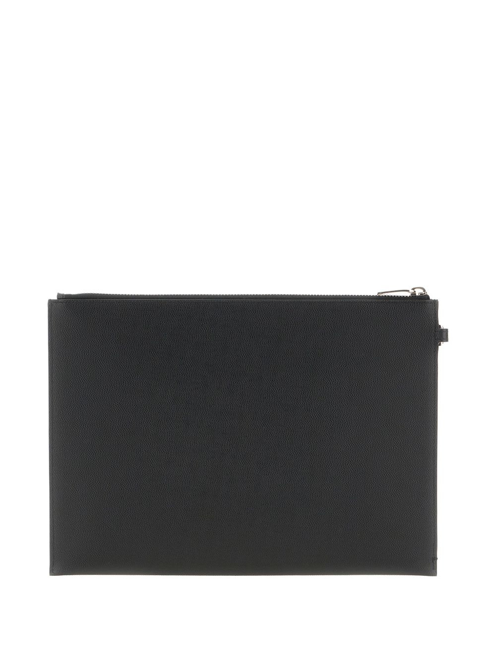 logo zipped clutch - 2