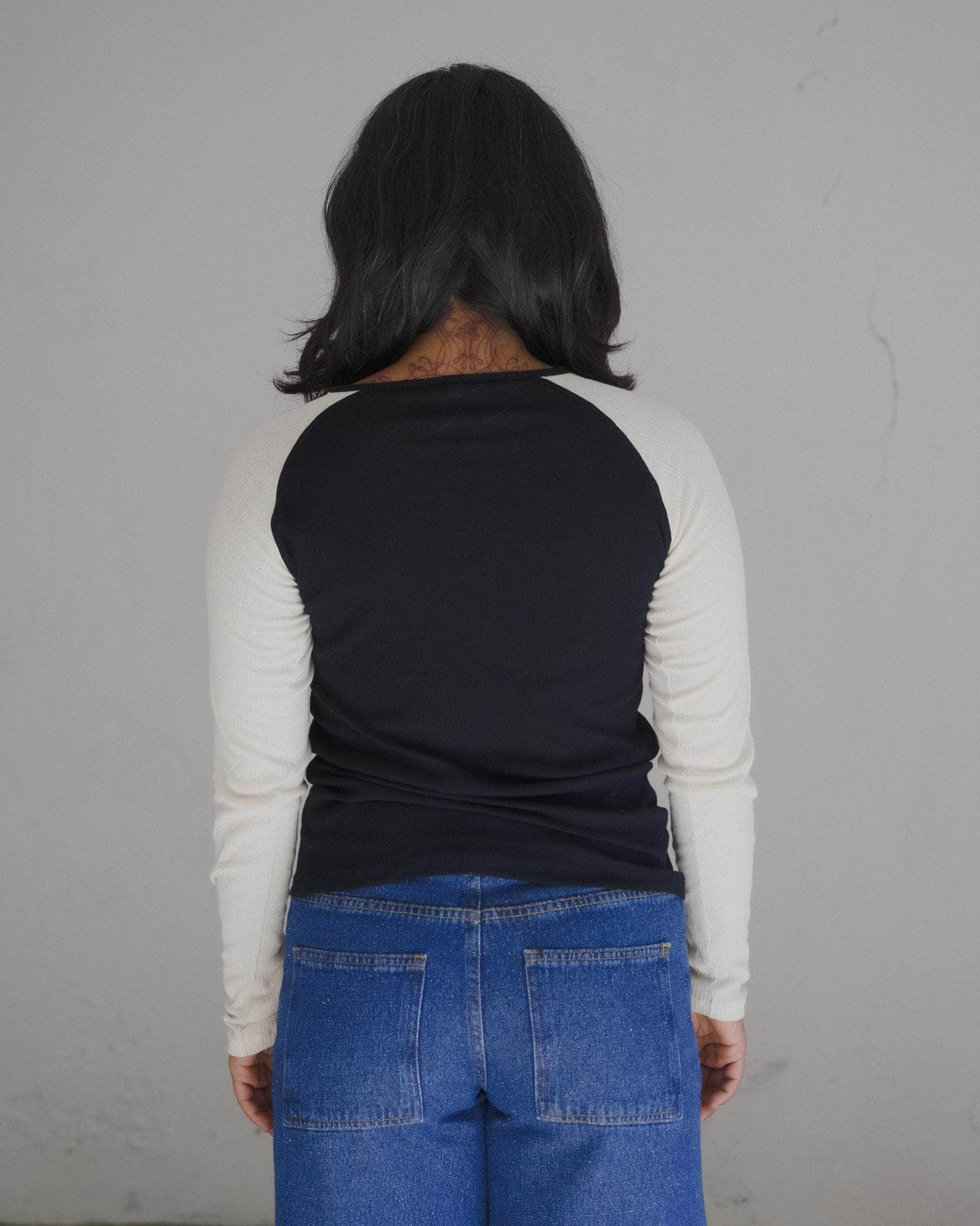 Gene Long Sleeve Tee - Fine Organic Cotton Rib - 2