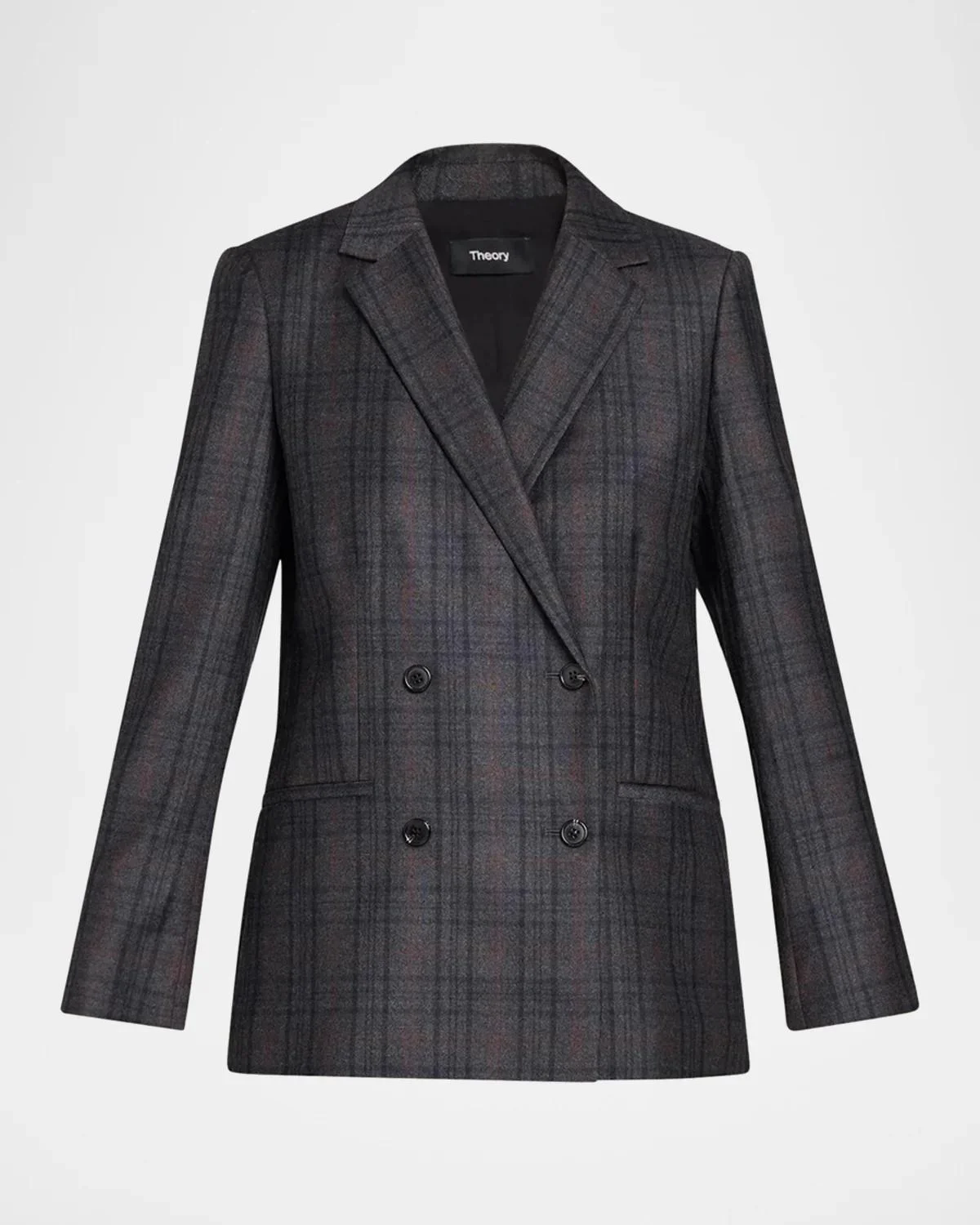 Relaxed Double-Breasted Jacket - 1