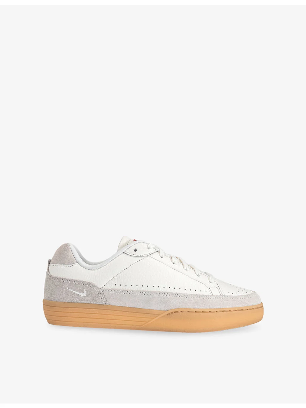 Tennis Centre Leather and Suede Trainers - 1