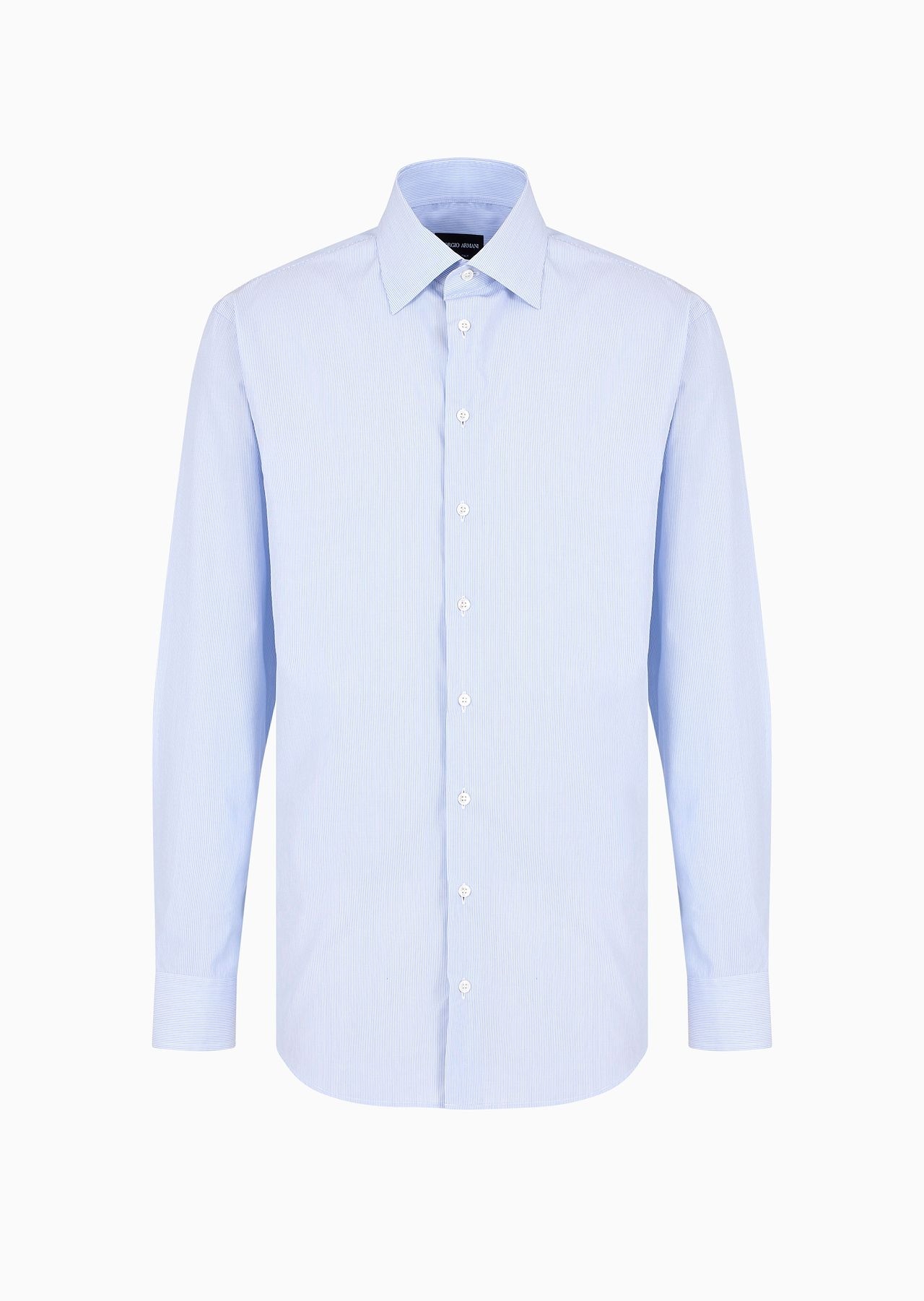 Regular-fit shirt made from micro-woven cotton - 1