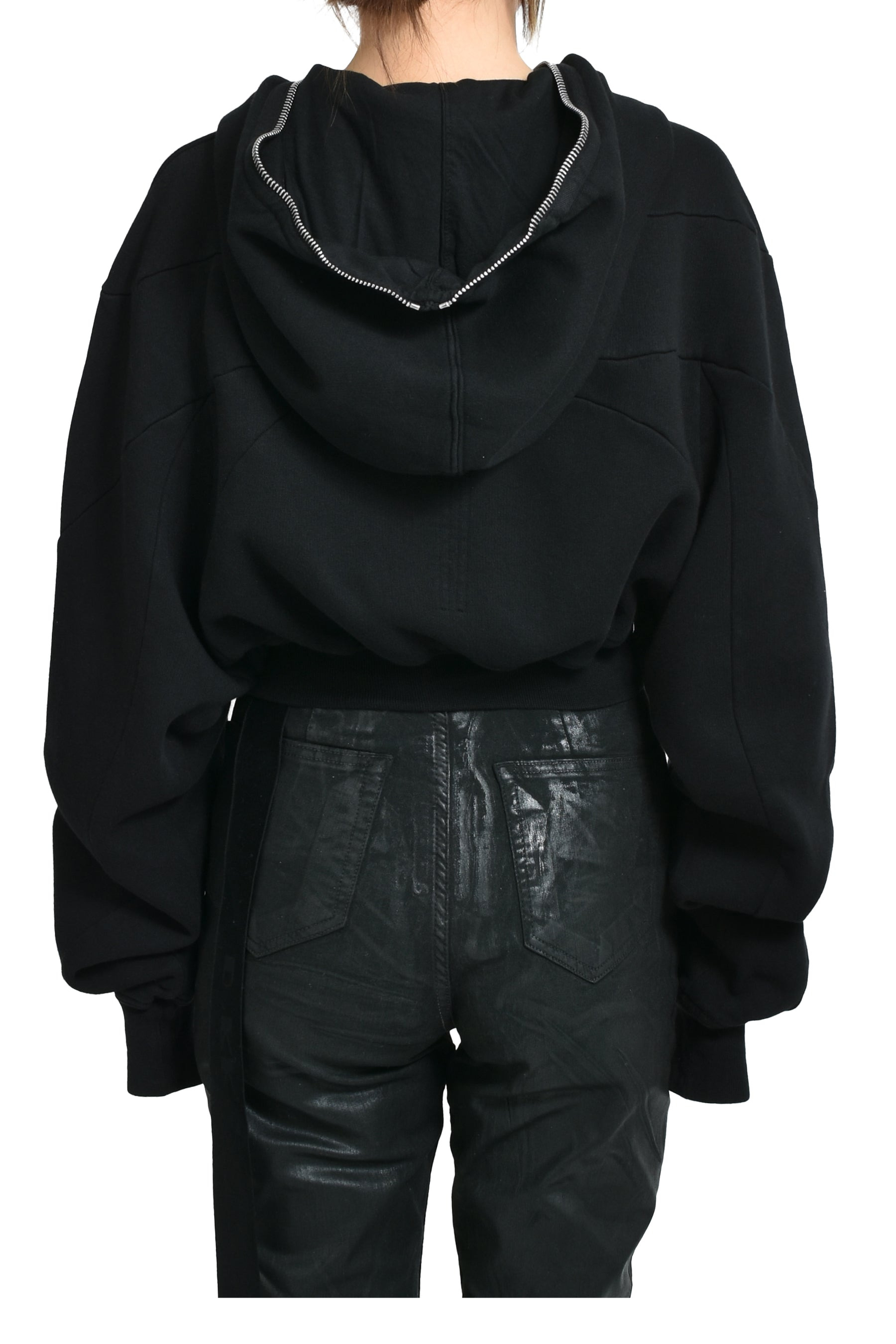 COLLAGE GIMP HOODIE / BLK - 2
