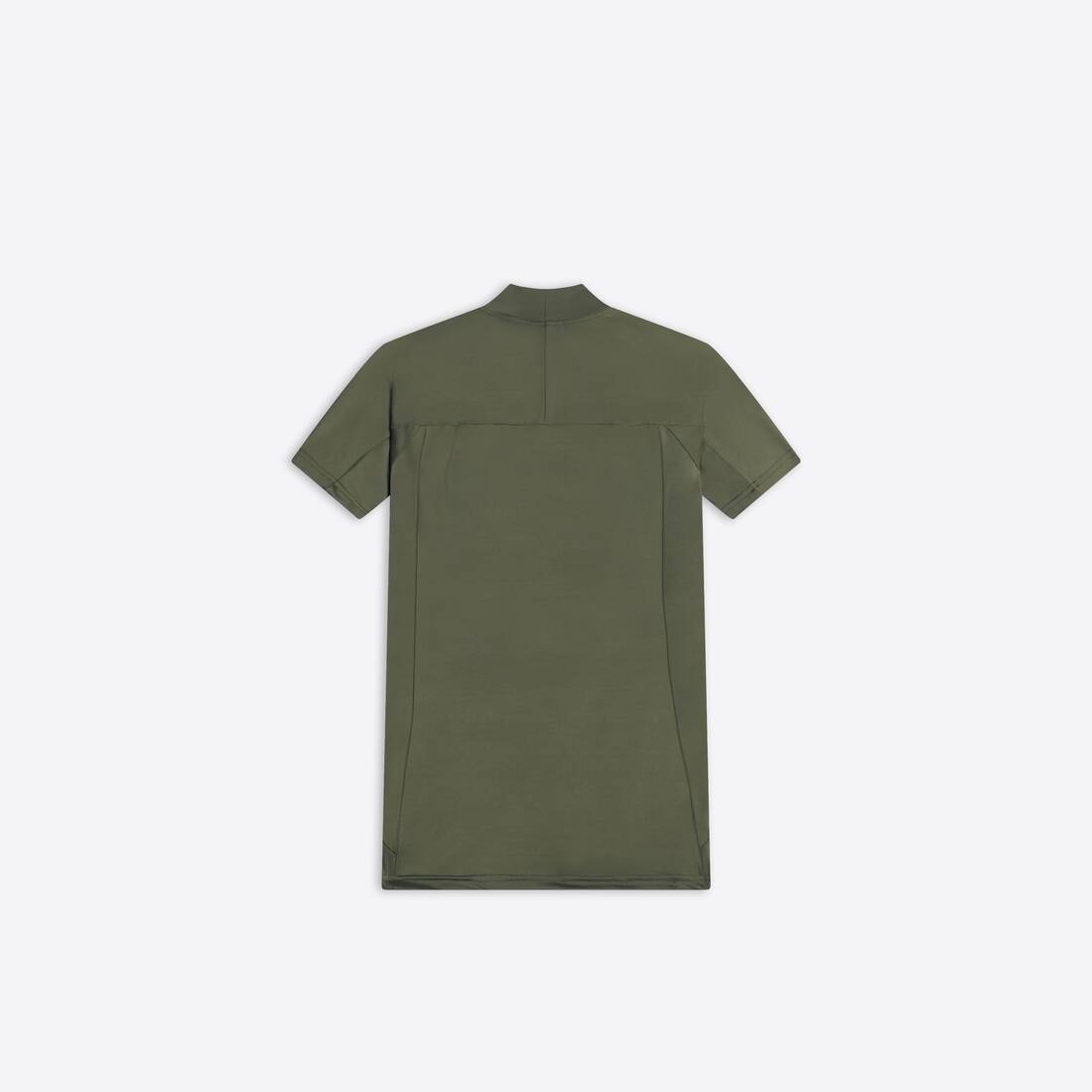 Men's Fitted Short Sleeve Top in Green - 2