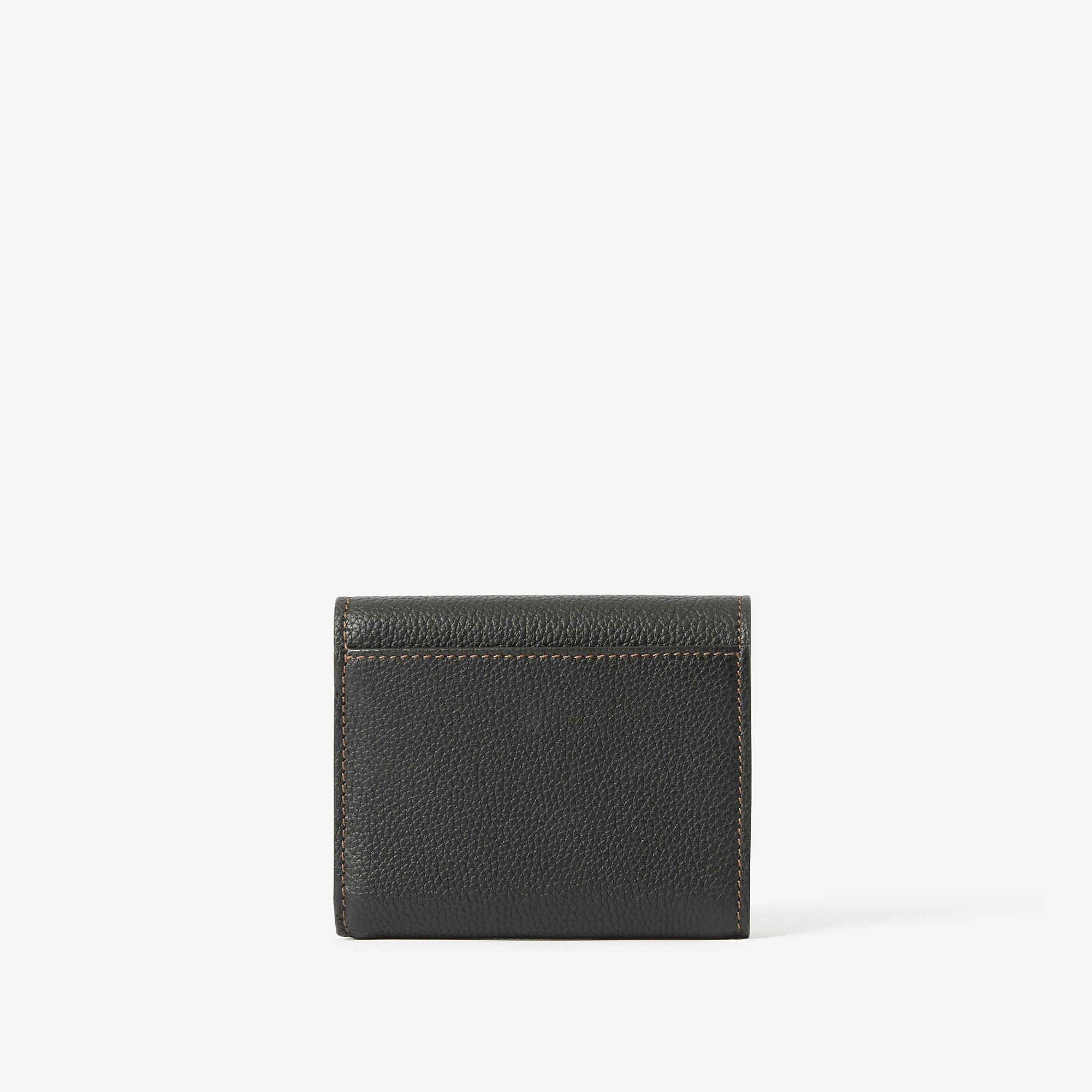 Grainy Leather TB Compact Wallet - 3