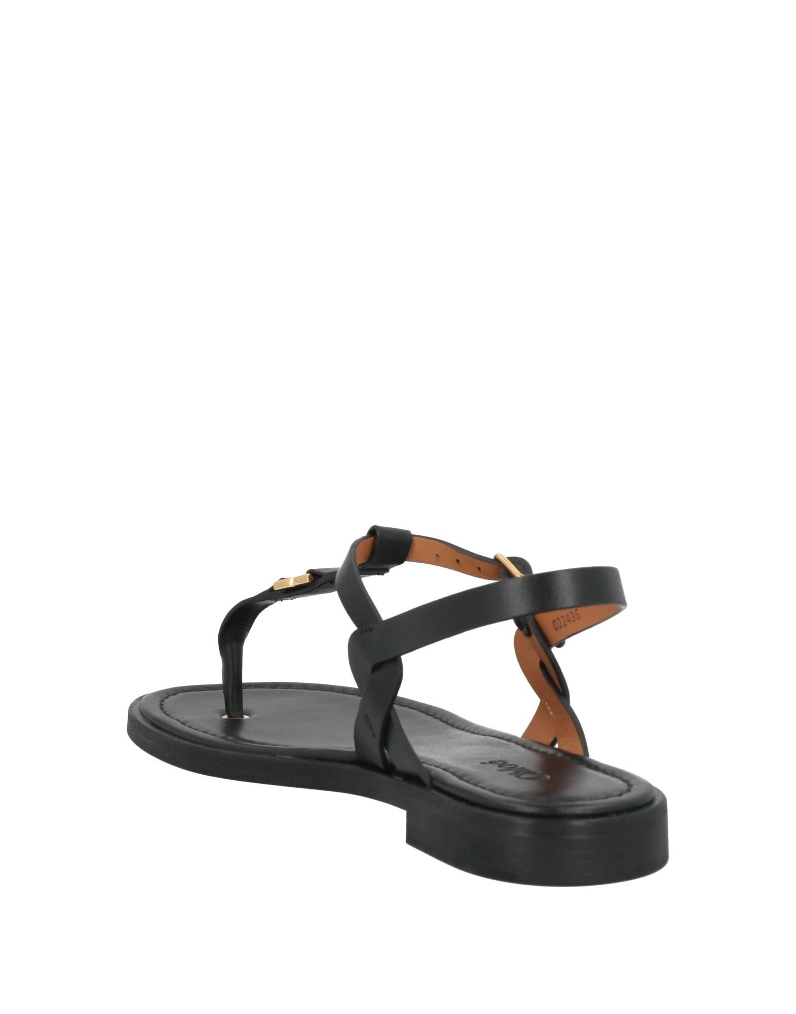 Black Women's Flip Flops - 3