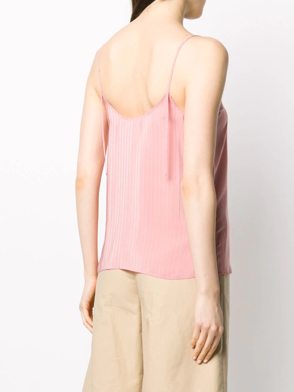 striped silk camisole - 4