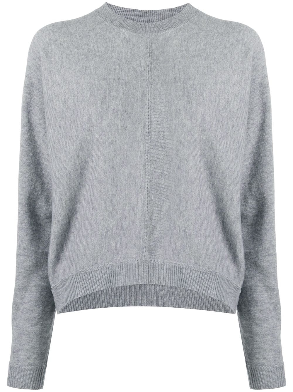 crewneck knitted jumper - 1