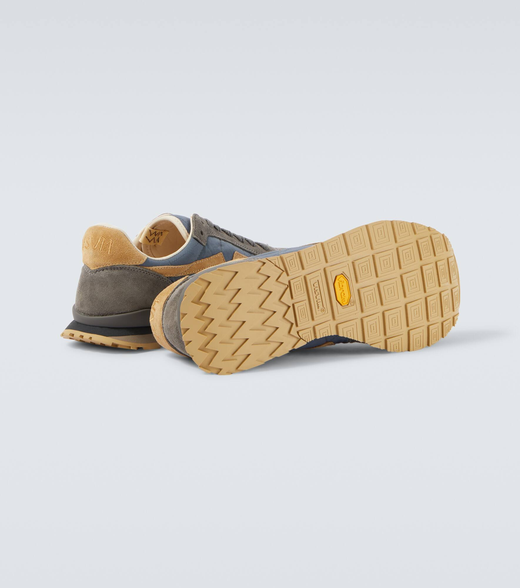 FKT Runner suede-trimmed sneakers - 7