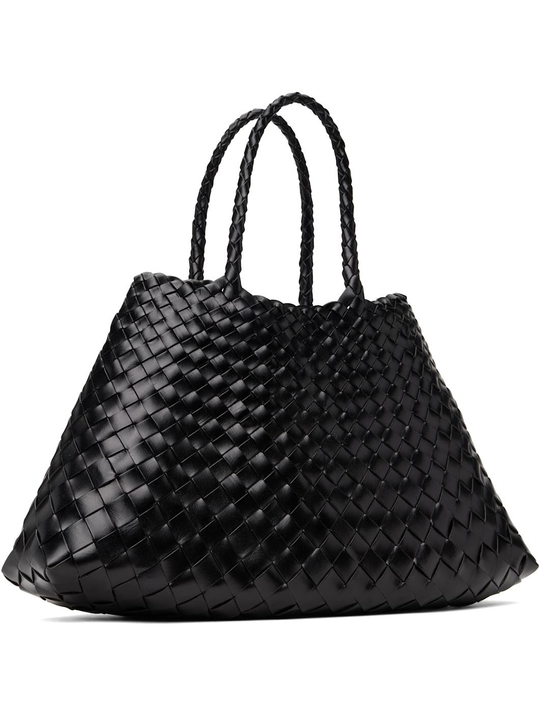 Black Santa Croce Small Tote - 3