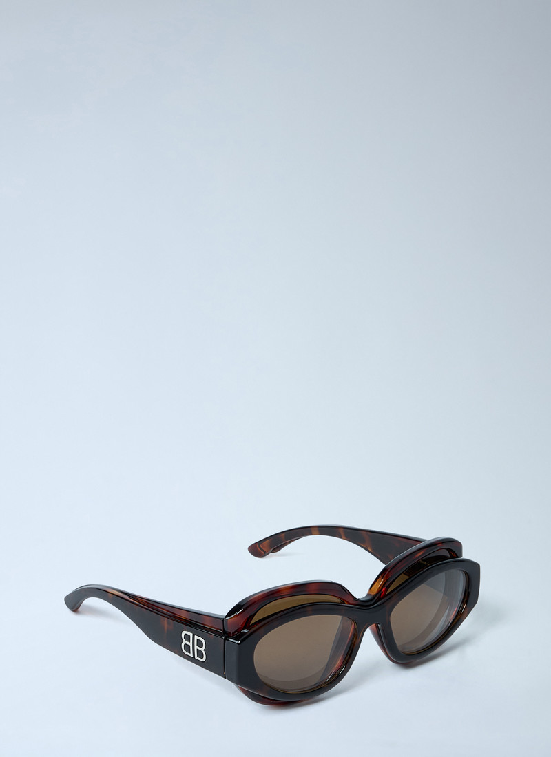 BALENCIAGA Superbusy Round Sunglasses outlook