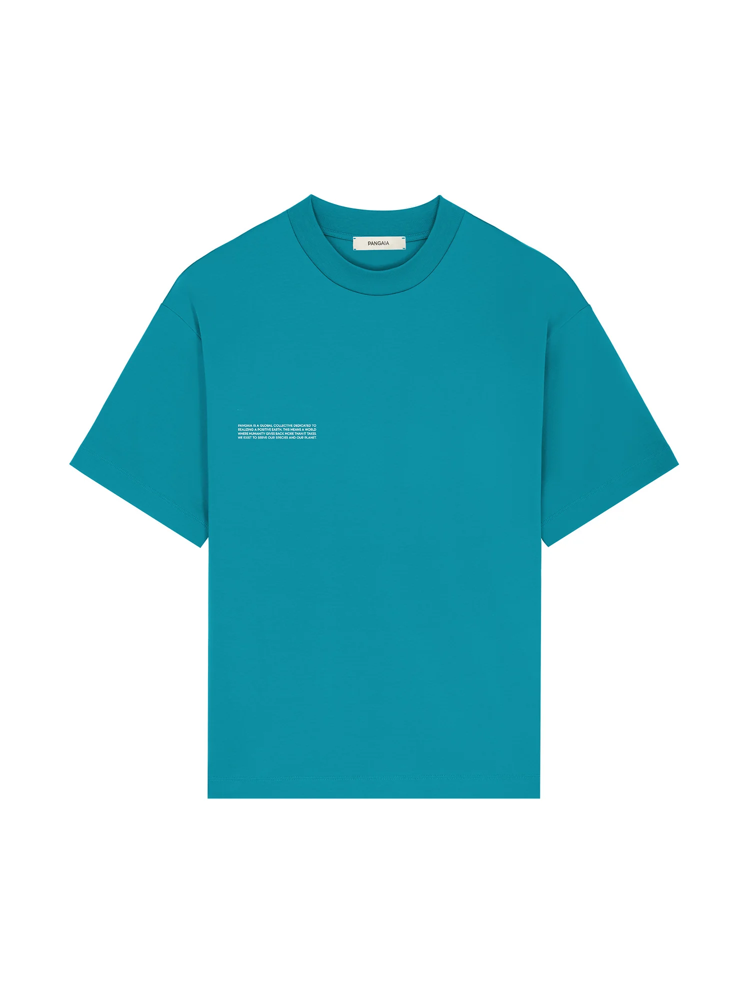 Mens Interlock Oversized T-Shirt - Malachite Green - 1