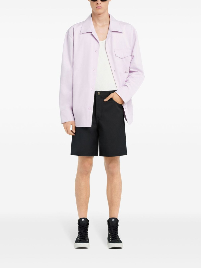 courrèges chest-pocket shirt outlook