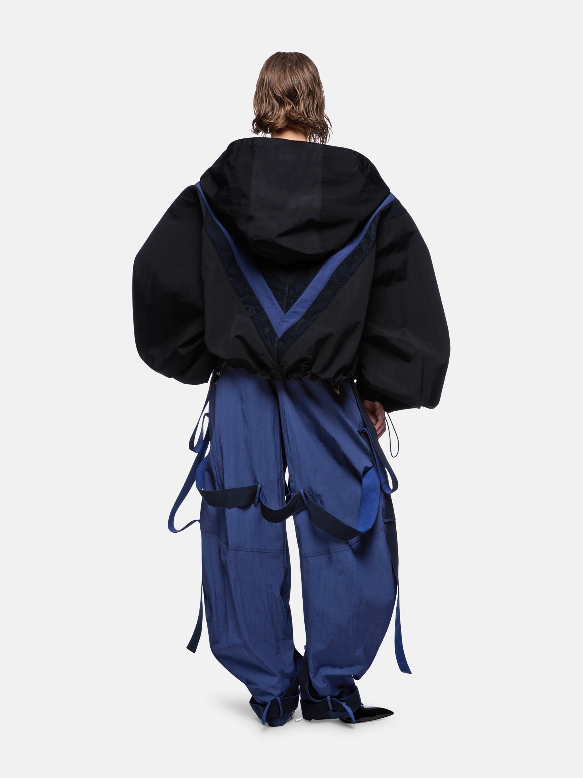 BLUE AND BLACK BOMBER - 3