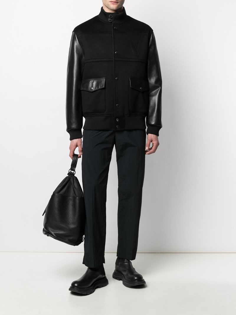 straight-leg tailored trousers - 3