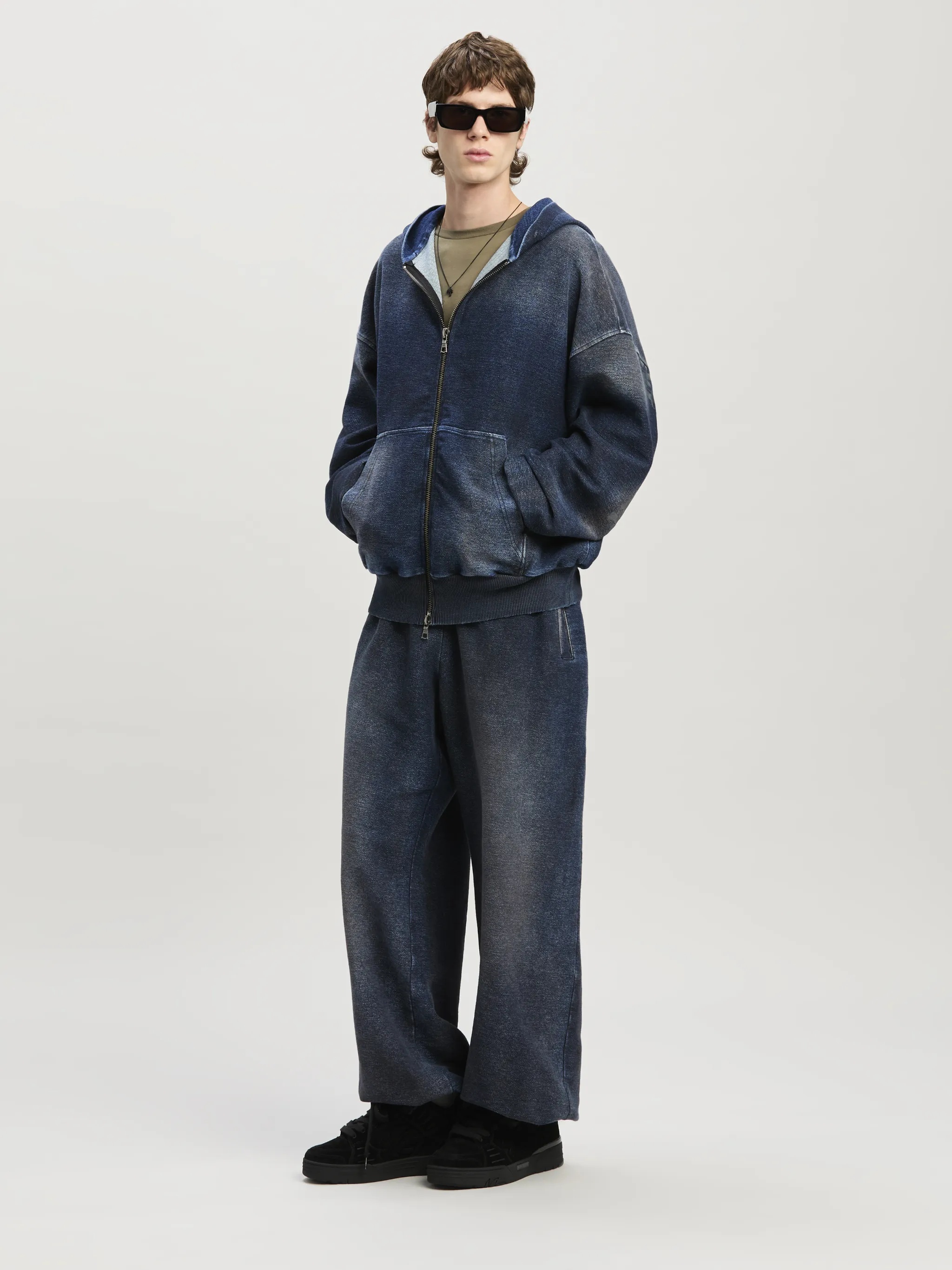 MONOGRAM SERIES WASHED SWEATPANTS - 2