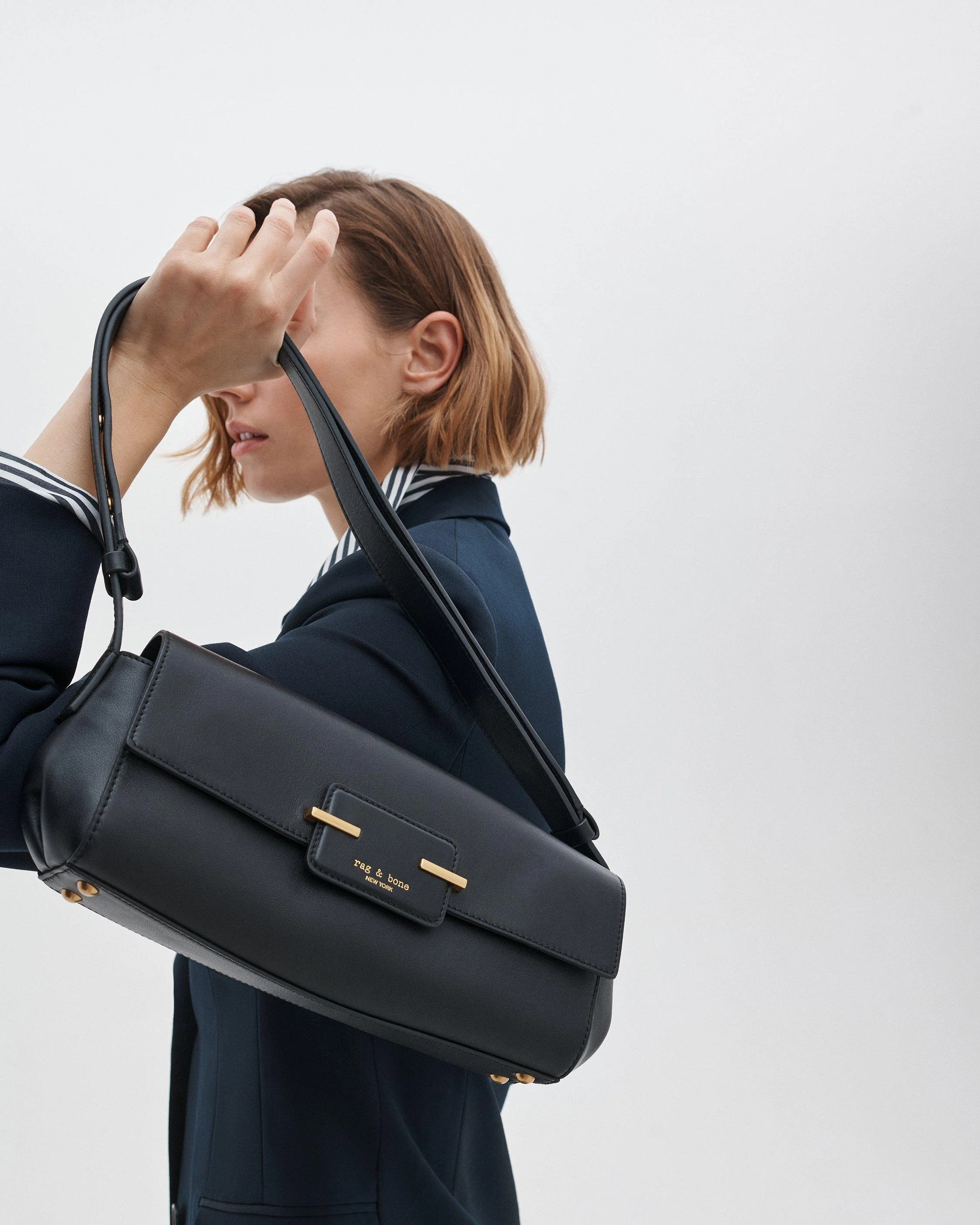 Realm Leather Flap Bag - 1