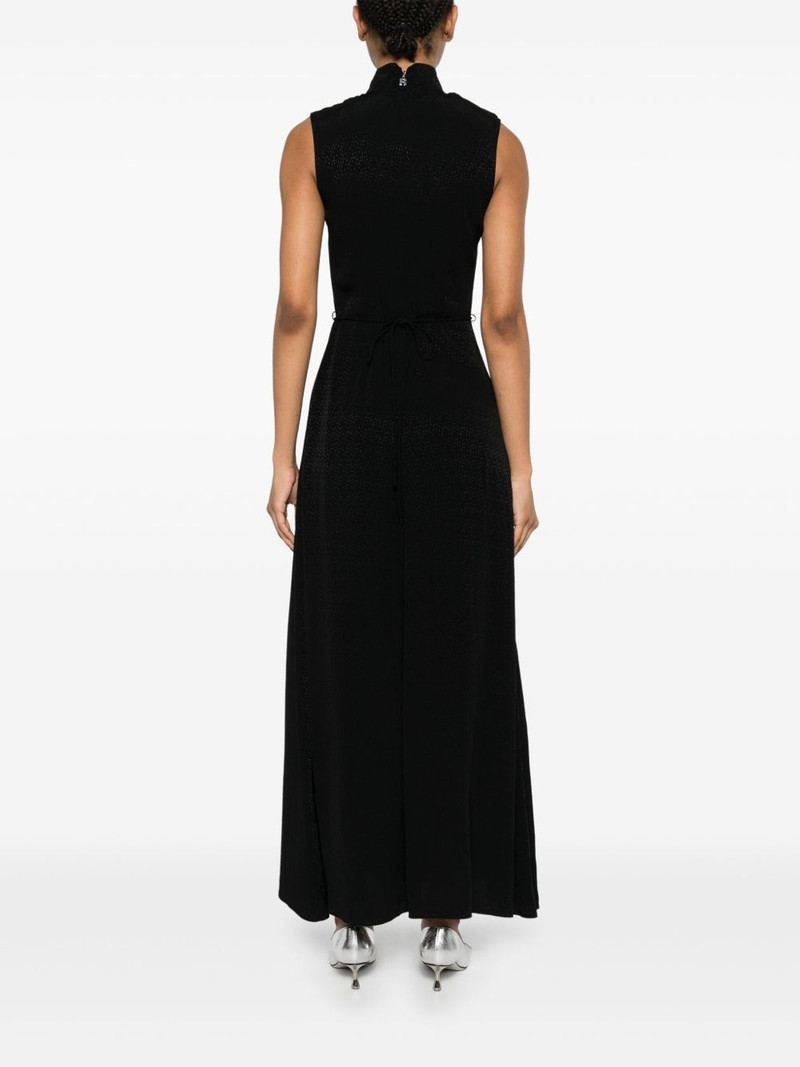floral-appliqué maxi dress 4